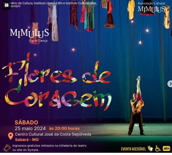 Mimulus Cia de dança celebra 30 Anos com eventos gratuitos em Sabará. Sabará será palco de uma celebração artística única