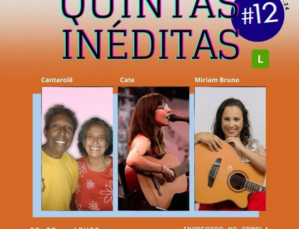 Mostra Quintas Inéditas, uma verdadeira vitrine para novos talentos da música autoral em Sabará. O evento celebra seu primeiro ano!